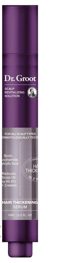 Dr. Groot Award-Winning Hair Thickening Serum Review: Korean Innovation for Hair Loss