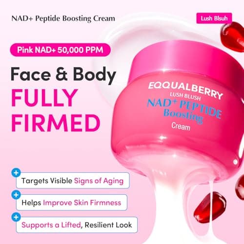 EQQUALBERRY NAD+ Peptide Boosting Cream Review: Korean Anti-Aging Innovation