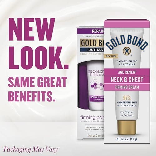 Gold Bond Age Renew Neck & Chest Firming Cream Review: Budget-Friendly Anti-Aging Solution