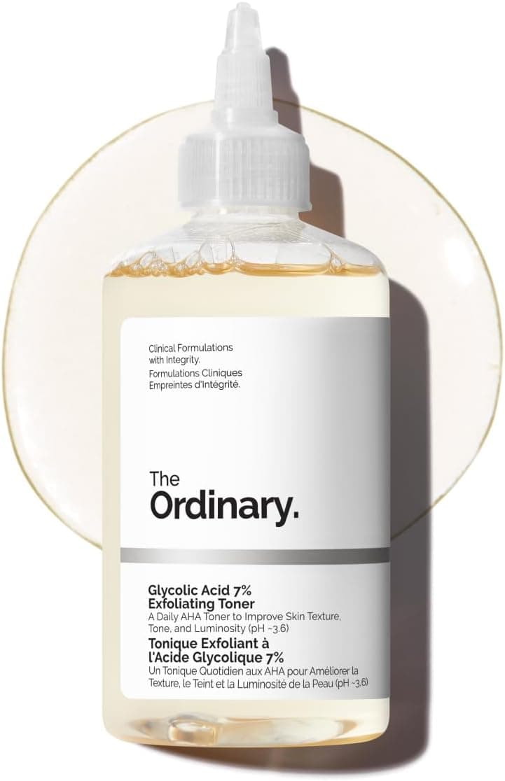 The Ordinary Glycolic Acid 7% Exfoliating Toner Review: Affordable Chemical Exfoliation