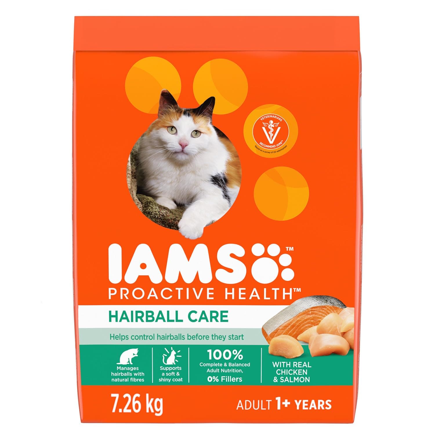 IAMS Proactive Health Hairball Care Adult Dry Cat Food Review