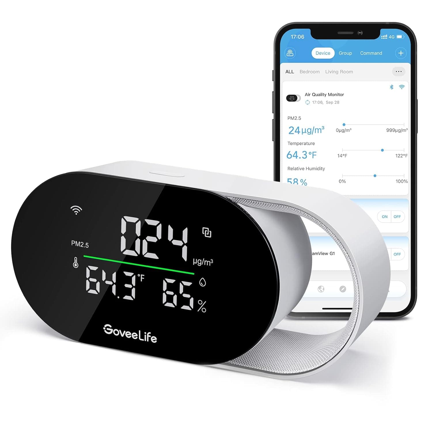 GoveeLife Smart WiFi Air Quality Monitor Review: Solid Home Air Tracking on a Budget