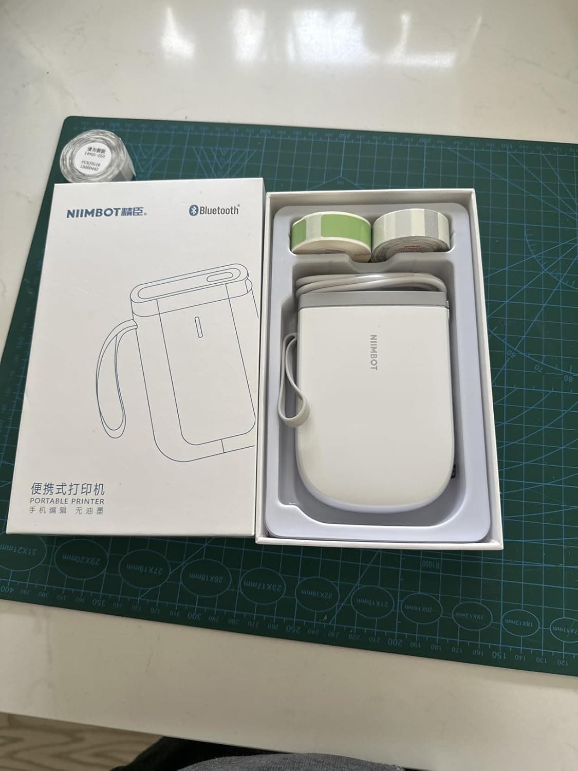 NIIMBOT D110 Mini Label Maker Machine Review: Compact Wireless Labeling Made Simple