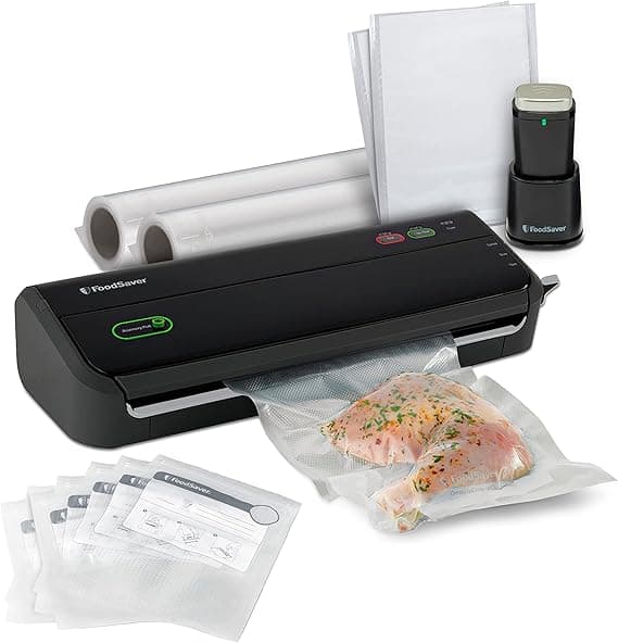FoodSaver Vacuum Sealer Machine with Portable Handheld Sealer Review: Double the Convenience