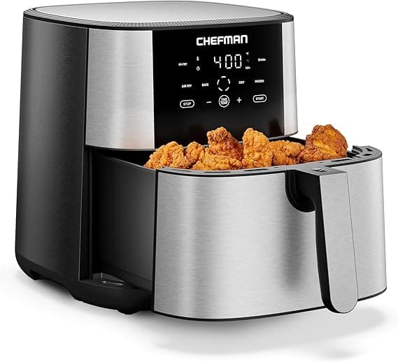 Chefman TurboFry Touch Air Fryer Review: Budget-Friendly Cooking with Smart Controls