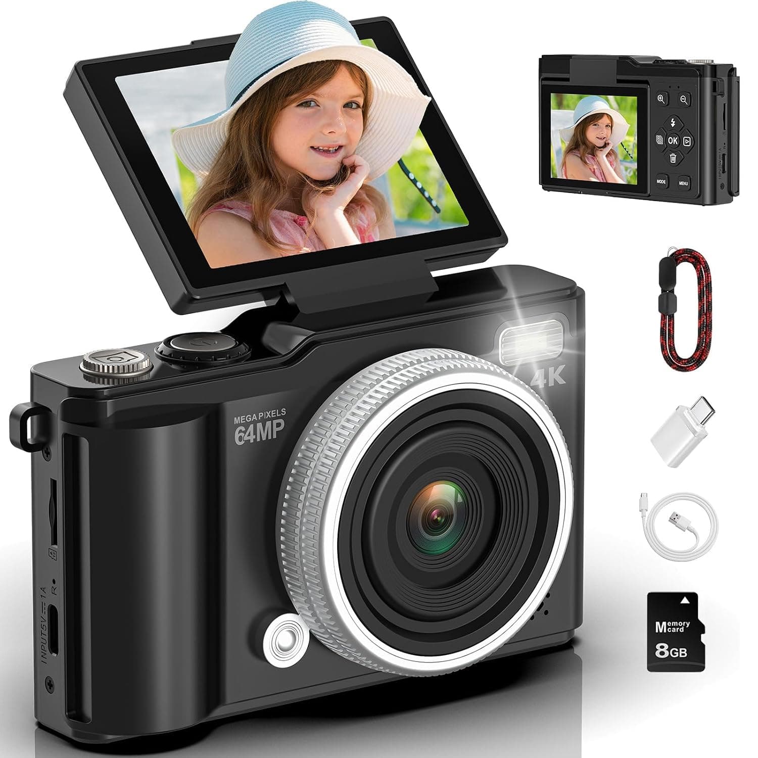 4K 64MP Vlogging Camera for YouTube Review: A Budget-Friendly Starter Camera for Teens