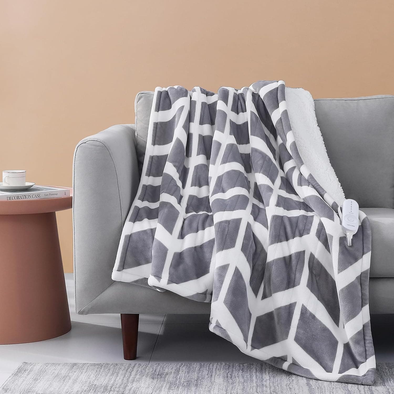 Cozy Up with the VENTIMI Electric Blanket Heated Throw