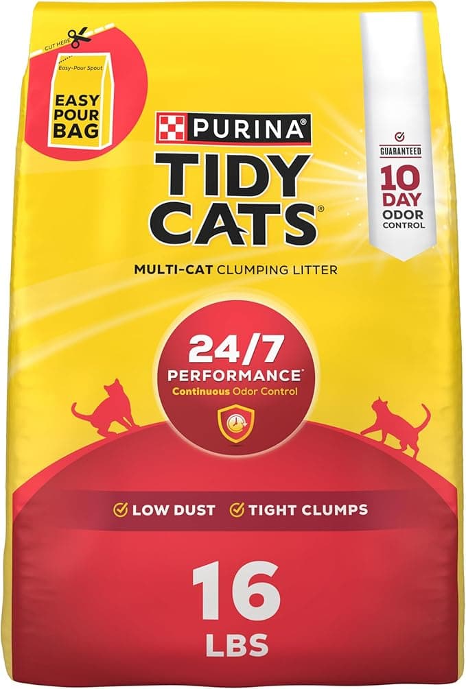Purina Tidy Cats 24/7 Performance Multi Cat Litter Review: Solid Odor Control for Busy Households