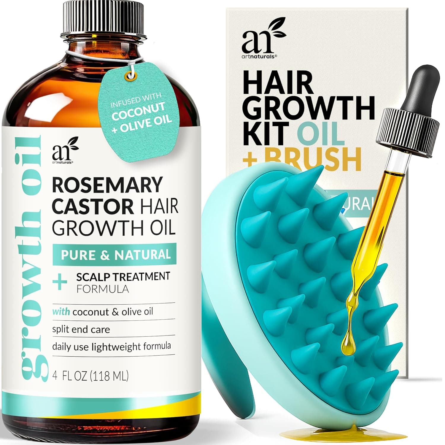 Artnaturals Organic Rosemary Castor Hair Oil Review: Natural Hair Growth Solution
