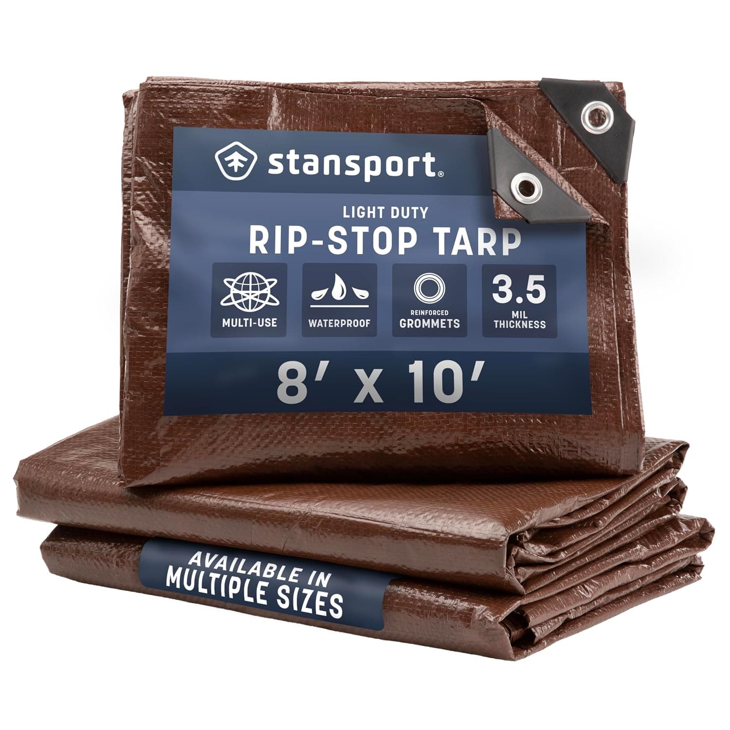 Stansport Reinforced Brown Rip-Stop Tarp Review: Dependable Budget Shelter for Canadian Outdoors