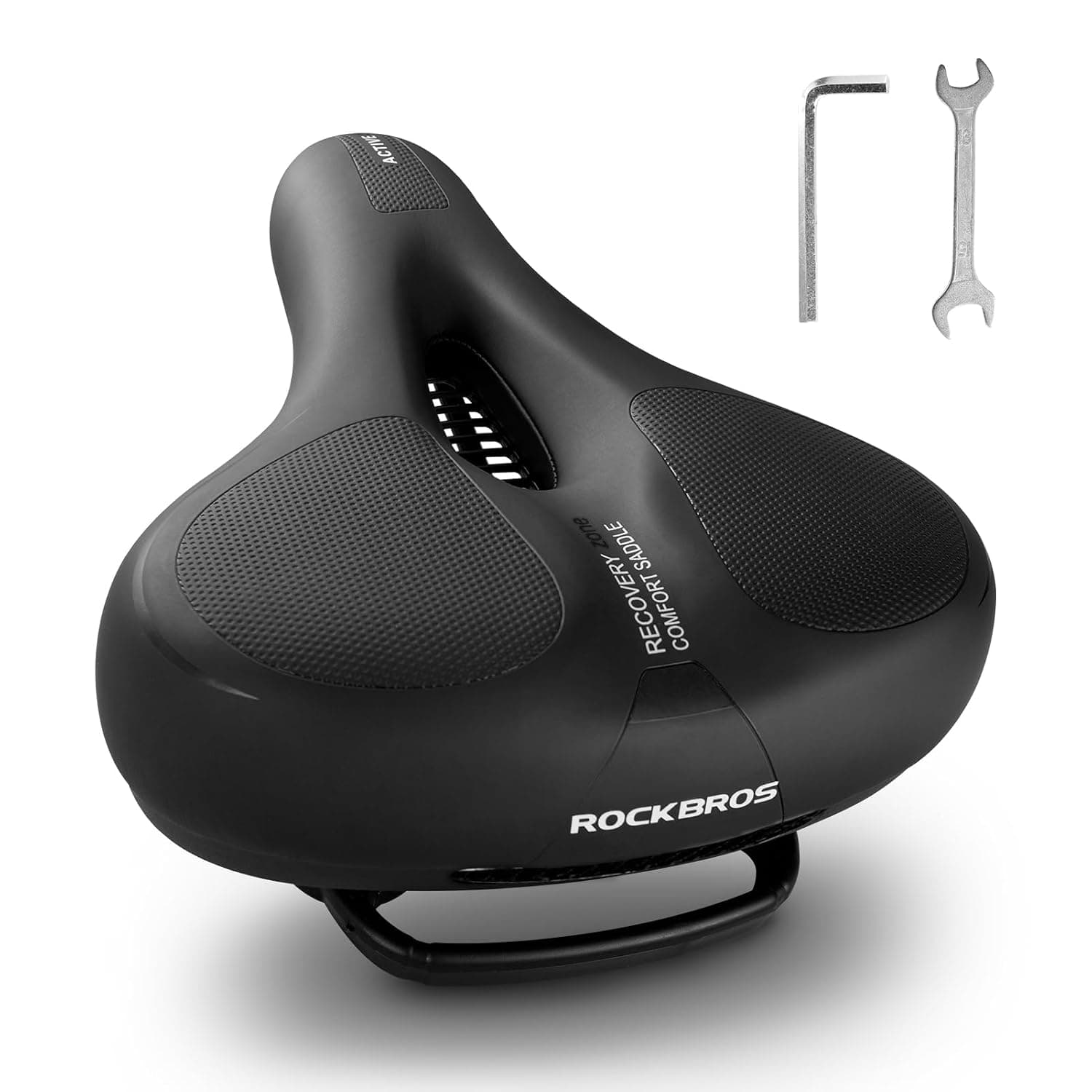 ROCKBROS Comfortable Bike Seat Cushion Review: Wide, Soft, and Shock-Absorbing for Everyday Riders