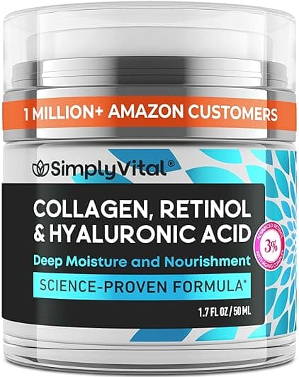 Anti-Aging Face Moisturizer with Retinol, Collagen & Hyaluronic Acid Review